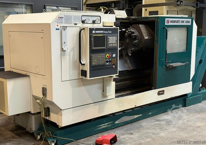 Drehmaschine - zyklengesteuert MONFORTS RNC500  1500 x 300 mm