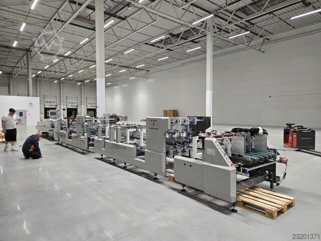 Komplett tryckeri DGM Bobst Technofold with GYRObox Technofold 1200