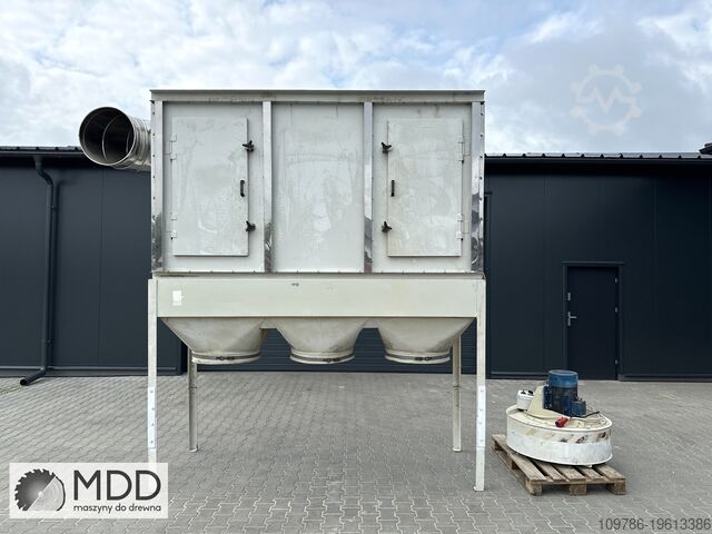 Třívakový odsavač pilin MAPELLI 5,5 kW MAPELLI 5,5 kW