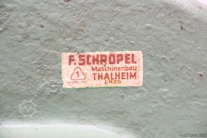 Forgó szegprés, fogasléc prés F.Schröpel Ausladung 125 mm