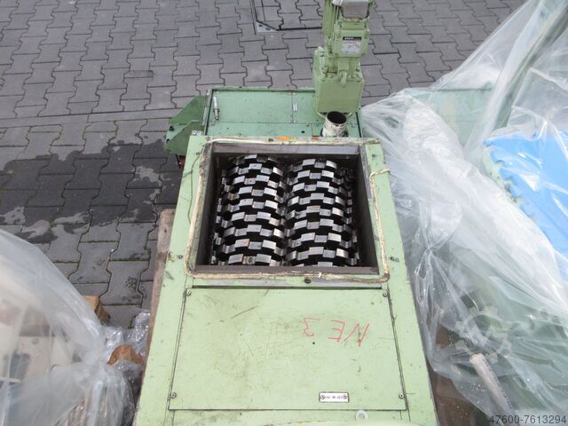 Hakselaar Tweeassige hakselaar Waaierhakselaar TBE Habermehl ZH400 Rotorschere Spänebrecher Vorschredder