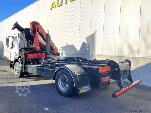 System med krogarm Mercedes-Benz Atego 1621 *Palfinger kraan*Containersysteem*lu...