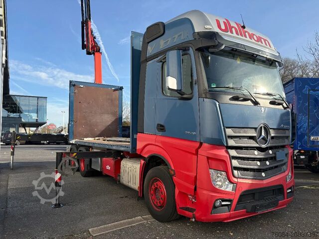 Skjutbar presenning Mercedes-Benz Actros 2548 6X2 *Palfinger crane*Cruise control...