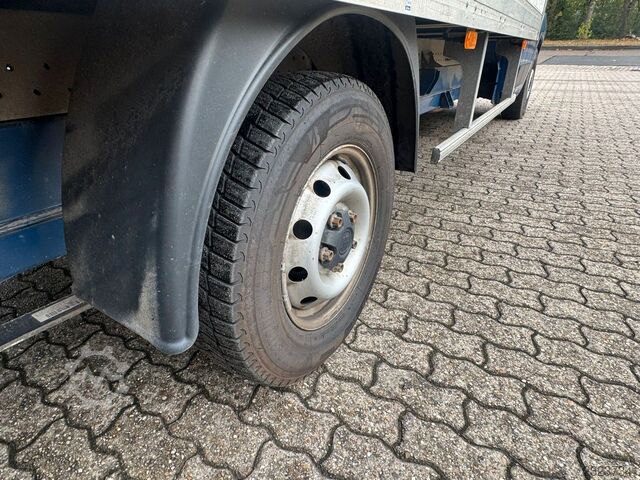 Vrachtwagen met bakwagen FIAT Ducato koffer mit ladebordwand