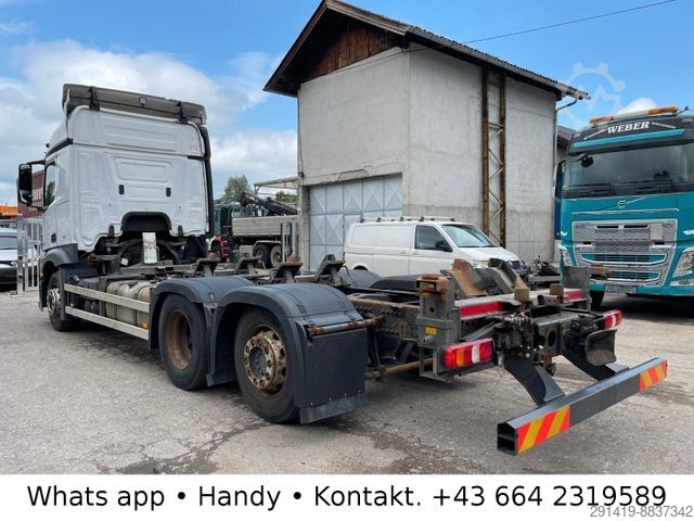Wissellaadbak vrachtwagen MERCEDES-BENZ Actros 2543 6x2 Euro 6 Wechselfahrgestell Bj15