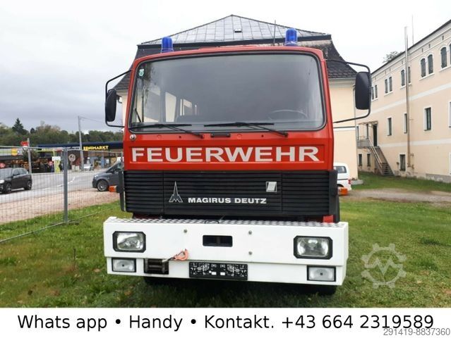 Special purpose truck MAGIRUS DEUTZ 160 M9 FAL 4x4 Feuerwehrwagen Bj 1983