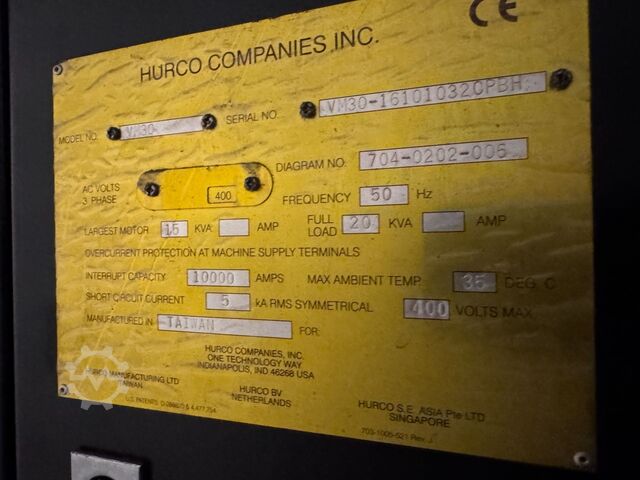 HURCO VM30 HURCO VM30