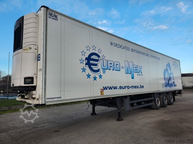 Reefer semitrailer SCHMITZ CARGOBULL SCB*S3B / Carrier 1950 / 6247 St./ 7 cm Wand