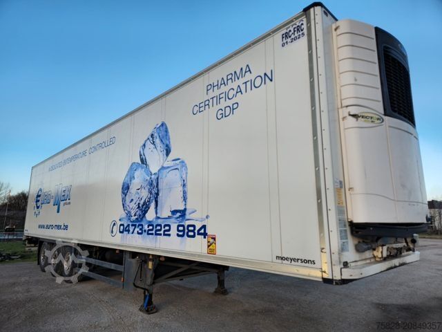 Reefer semitrailer SCHMITZ CARGOBULL SCB*S3B / Carrier 1950 / 6247 St./ 7 cm Wand