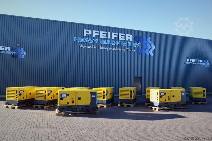 Kamenivo Atlas Copco QAS 40 ST3 Valid inspection, Diesel, 40 kVA