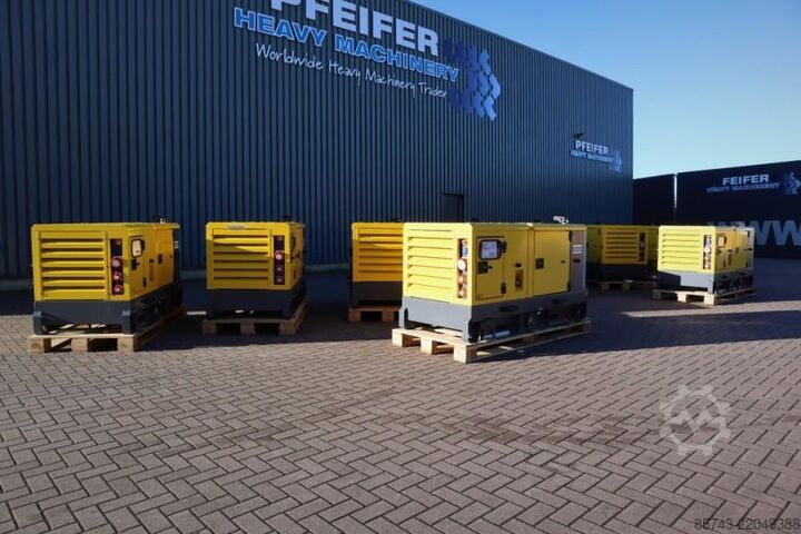 Kamenivo Atlas Copco QAS 40 ST3 Valid inspection, Diesel, 40 kVA
