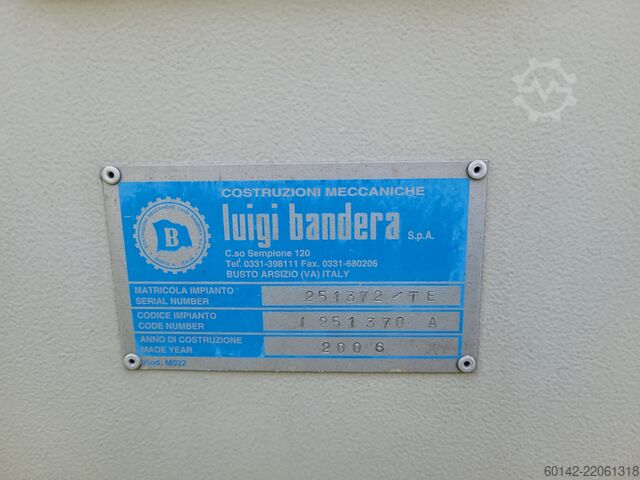 Extruder , extrusielijn Luigi Bandera extruder