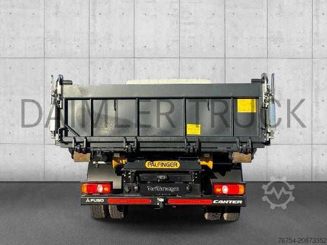 Telehoist load lugger van FUSO Mitsubishi Canter 7C18 4x2 Abroller AHK KlimaAut