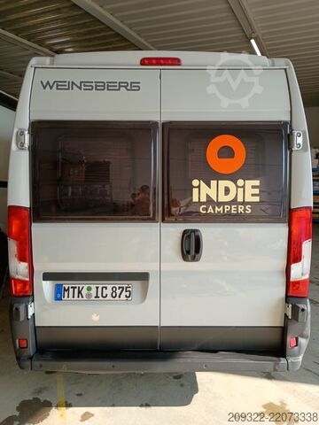 Camper van 2023 Fiat Ducato Weinsberg Carabus Manuale | L3H2