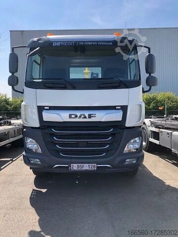 Containertransport (haakarmsysteem) DAF CF 450 450 FAN  6X2 axle  with HYVA Loader 20-53-S