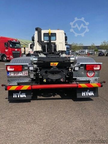 Containertransport (haakarmsysteem) DAF CF 450 450 FAN  6X2 axle  with HYVA Loader 20-53-S