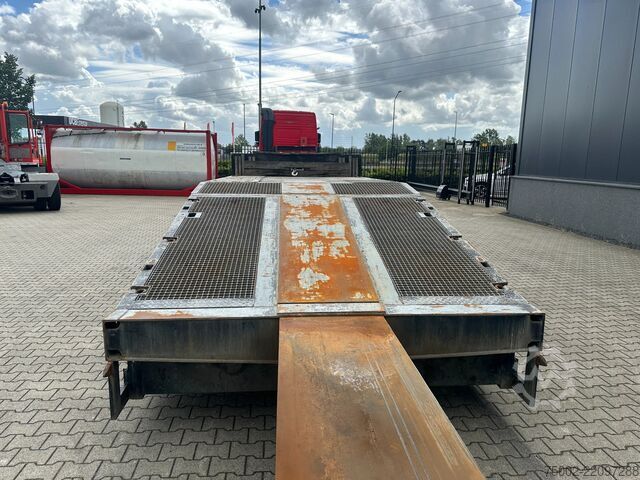 Semi-lavlader Broshuis 3ABSD Lowloader 3-axle / GVW: 59.000kg / Neck: ...