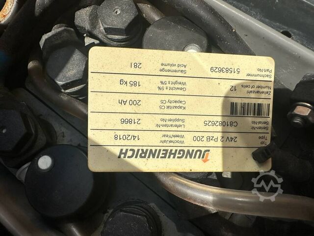 VS-22915 Ηλεκτρικός στοίβαξης Jungheinrich EJC112 JUNGHEINRICH EJC112