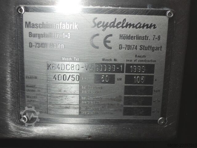 Kuter do gotowania próżniowego Seydelmann K64DC8Q-VA
