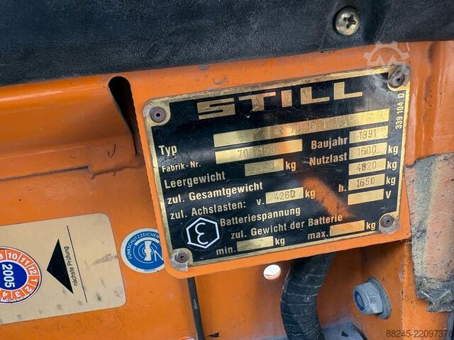 VS-22917 empilhador triplex a GPL Still R70-16T STILL R70-16T