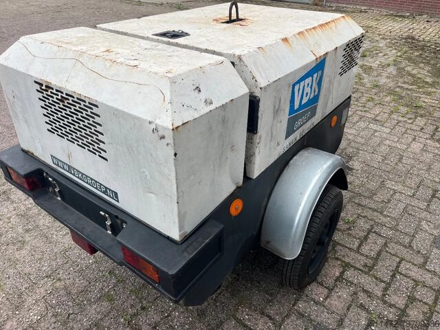 Kompressor Ingersoll-Rand P101WD / 2.120 Uren / Deutz F2L M011F / 2000 / ...