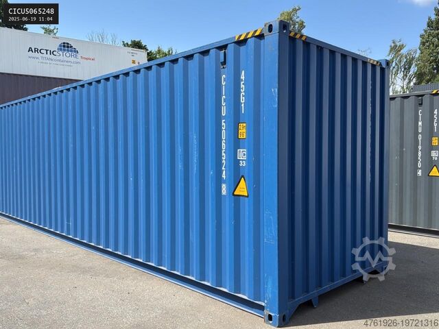 Versandcontainer  40 Fuß HC ONE WAY 2024 RAL 5010