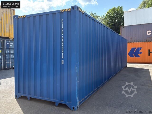 Versandcontainer  40 Fuß HC ONE WAY 2024 RAL 5010