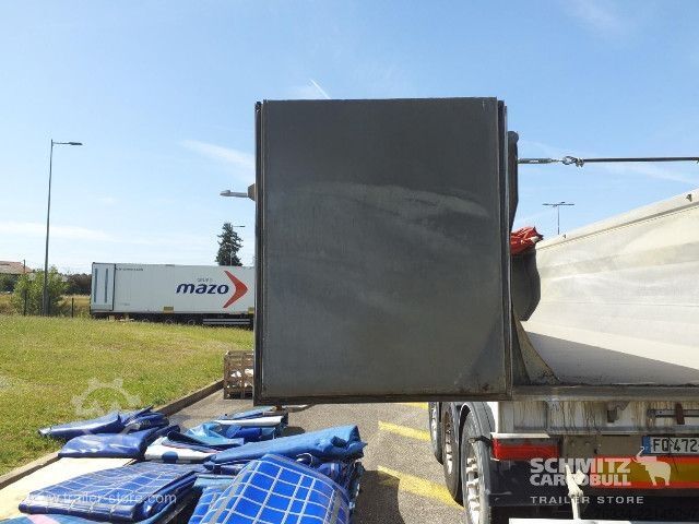 Kippers oplegger  Semitrailer Tipper Alu-square sided body