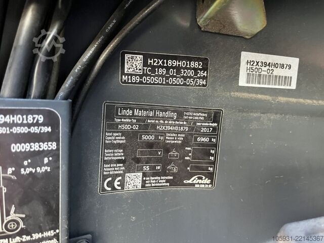 Stivuitoare diesel Linde H50D-02