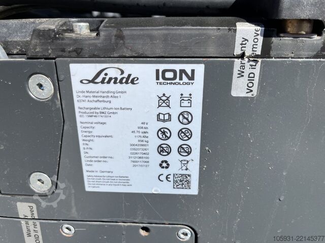 Stivuitor electric cu 4 roți Linde E16P-02