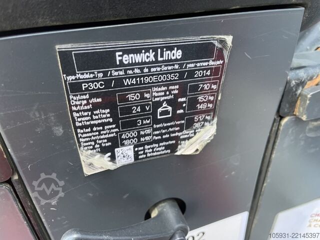 Vontatási traktor Linde P30C