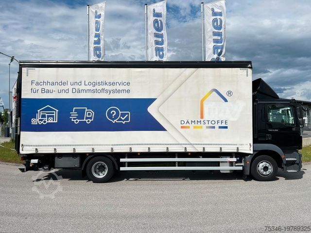 Platós teherautó MAN TGM 15.290 /LL/Pritsche 7,45m/LBW/AHK/120 tkm