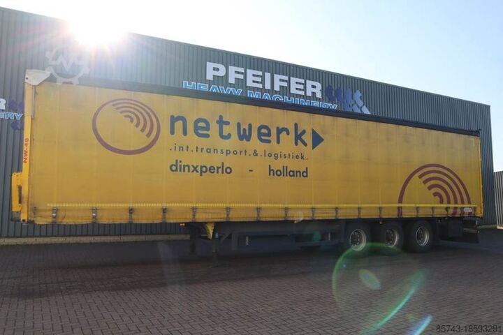 Curtain sided Schmitz CARG SCB3ST CoC Documents, TuV Loading Certificate