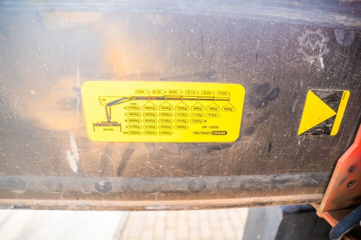 Ladepritsche SCANIA P280 - PK 15500/3xhydr.