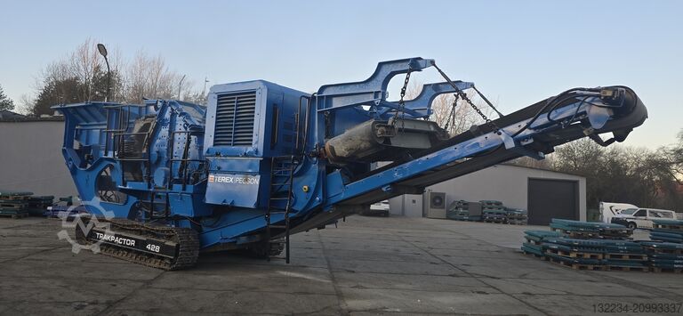 Prallbrecher auf Kettenfahrwerk Terex Pegson Trakpactor 428