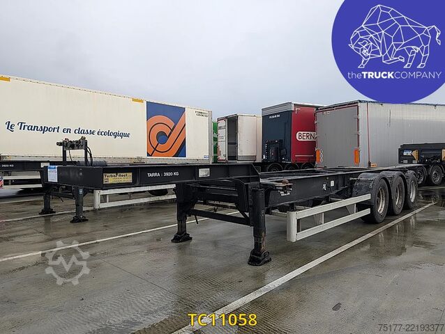 Containervervoer Turbos Hoet Tank chassis Gooseneck