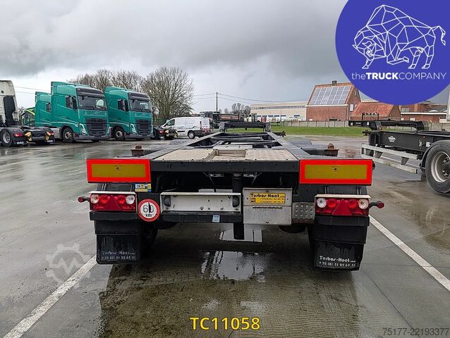 Containervervoer Turbos Hoet Tank chassis Gooseneck