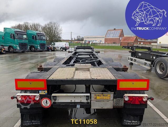 Containervervoer Turbos Hoet Tank chassis Gooseneck