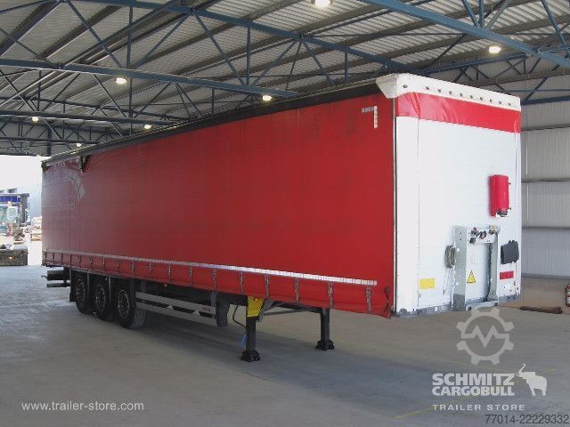 Open semitrailer with tarp Schmitz Cargobull Curtainsider Standard