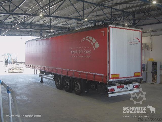 Open semitrailer with tarp Schmitz Cargobull Curtainsider Standard