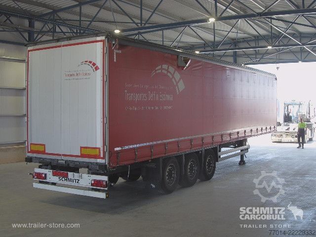 Open semitrailer with tarp Schmitz Cargobull Curtainsider Standard