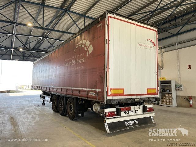 Open semitrailer with tarp Schmitz Cargobull Curtainsider Standard