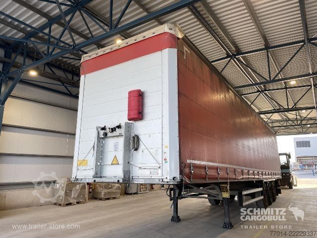 Open semitrailer with tarp Schmitz Cargobull Curtainsider Standard