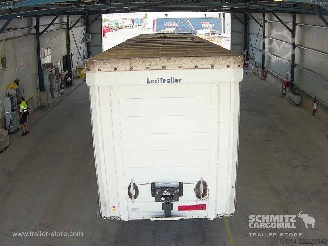 Nyitott ponyvás félpótkocsi Leci Trailer Curtainsider Standard