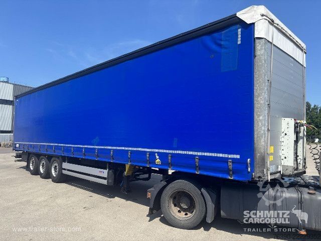 Öppen semitrailer med kapell Schmitz Cargobull Semitrailer Curtainsider Standard