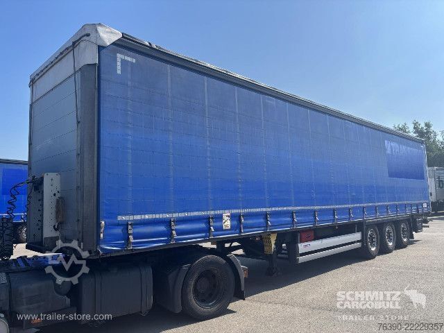 Öppen semitrailer med kapell Schmitz Cargobull Semitrailer Curtainsider Standard