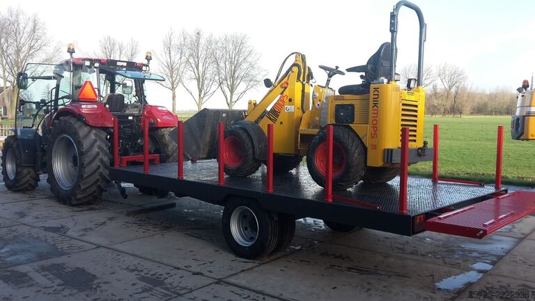 Gépszállító  Oprijwagen 10 ton