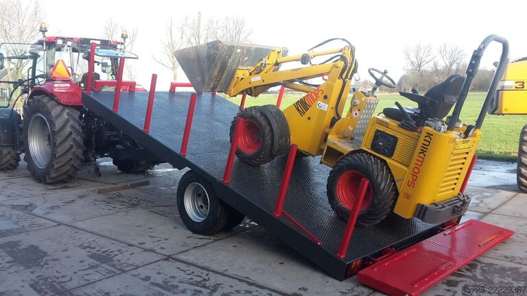 Gépszállító  Oprijwagen 10 ton