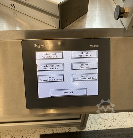 Heetdrukmachine met zwenkarm RS Druckmaschinen Typ rs 75  mit Schwenkarm