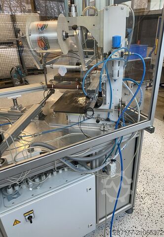 Heetdrukmachine met zwenkarm RS Druckmaschinen Typ rs 75  mit Schwenkarm